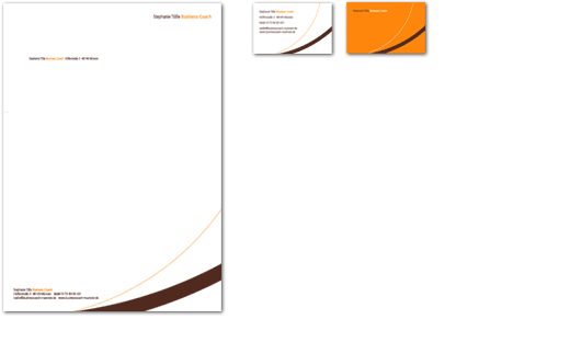 Corporate Design - Logo, Visitenkarten, Webdesign f&uuml;r Stephanie T&ouml;lle - Businesscoach in M&uuml;nster