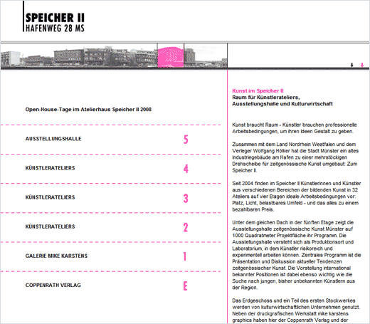 Speicher II // K&uuml;nstleratelies