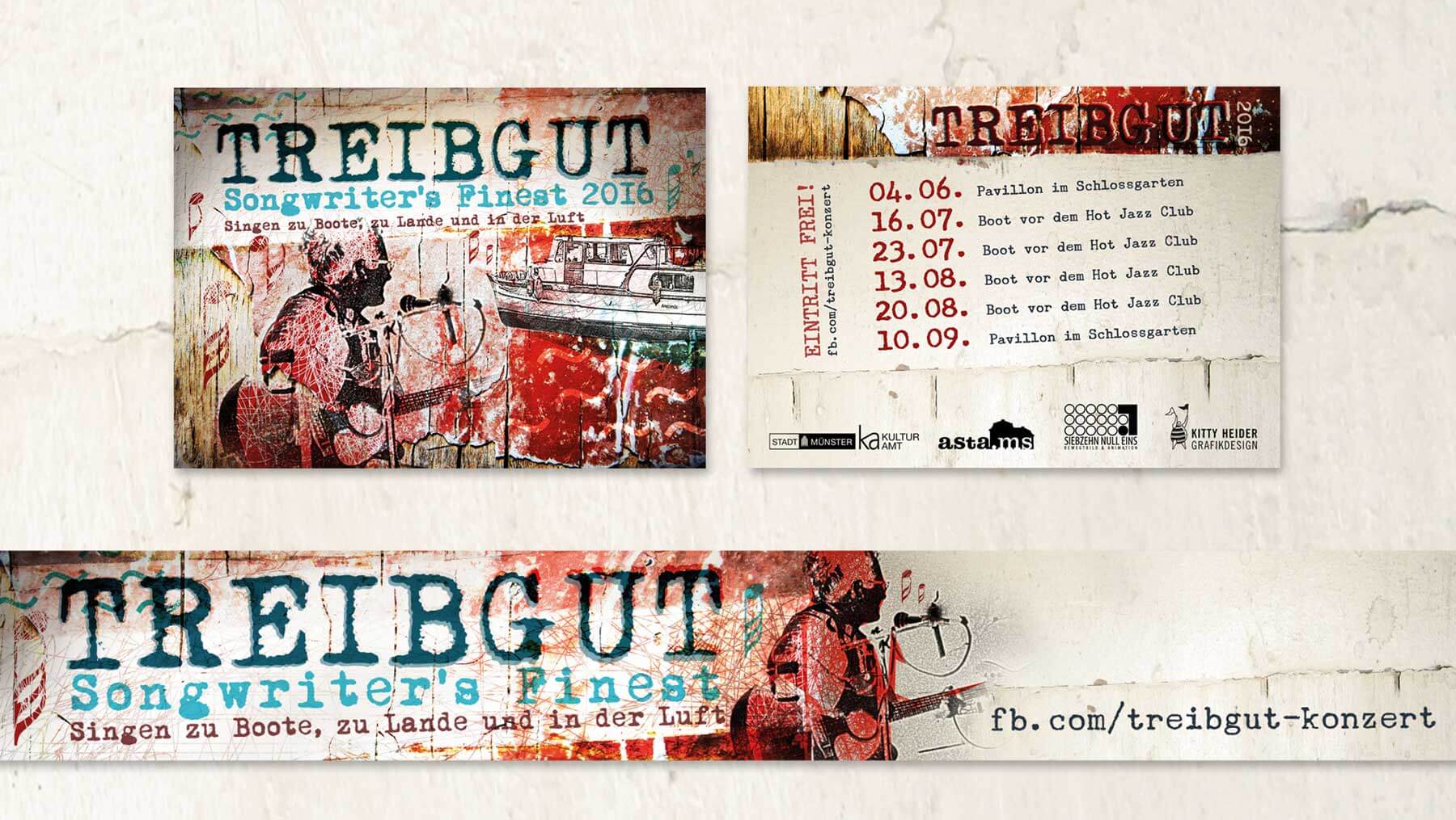 Treibgut - Songwriters Finest Flyer Banner Treibgut - Songwriters Finest Flyer Banner
